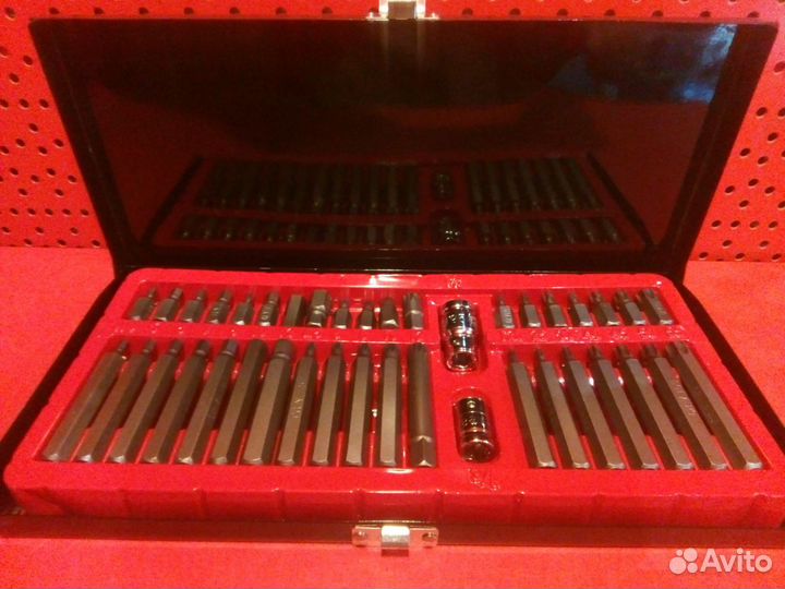 Набор бит (42 предметов) 1/2 торкс, сплин, шестигр