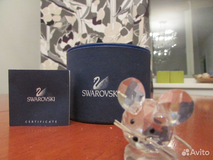 Фигурка мышки Сваровски