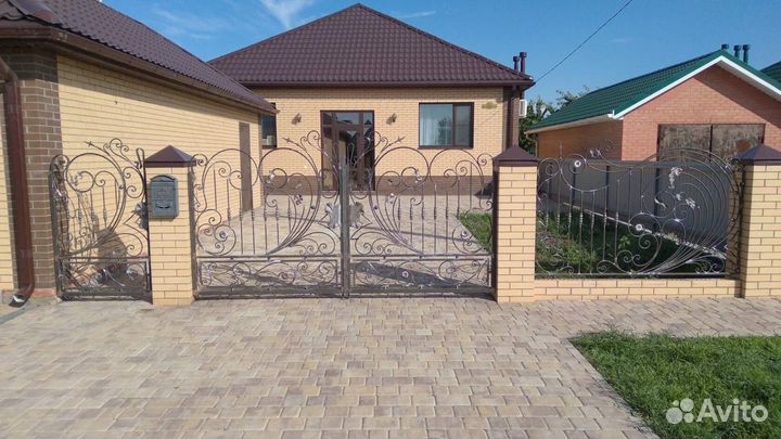 Элементы ковки для ворот, сварочные работы