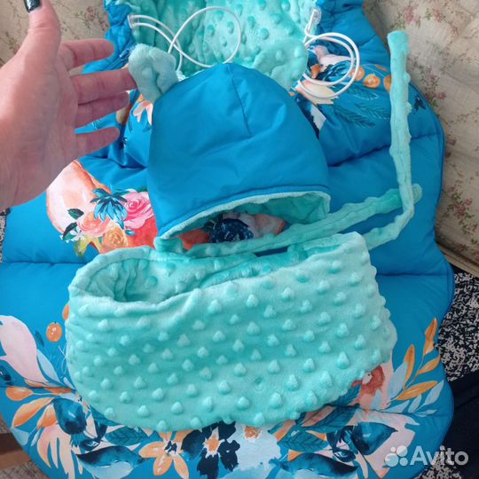 Конверт на выписку зимний. Очень тёплый