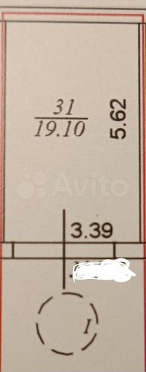 Гараж, 19 м²