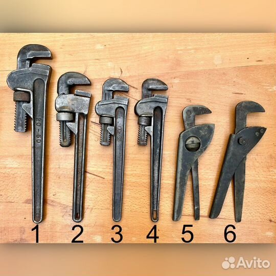 Ключи трубные СССР