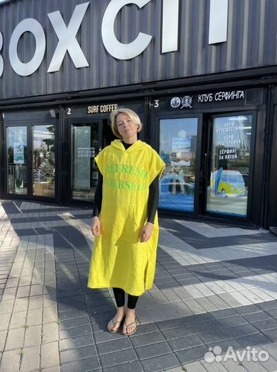 Пончо для переодевания серф\вейк\кайт