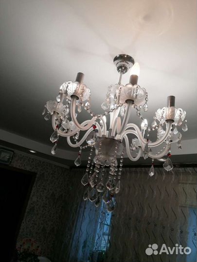 Люстра потолочная бу