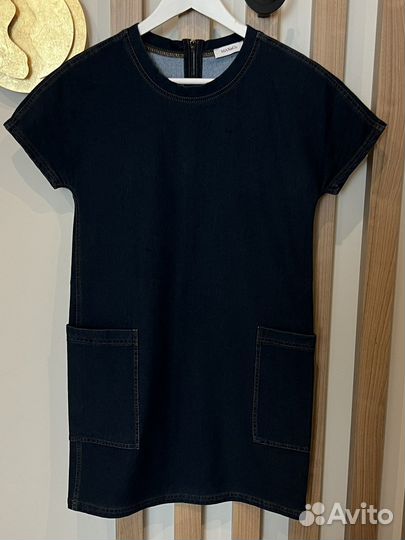 Джинсовое платье max&co