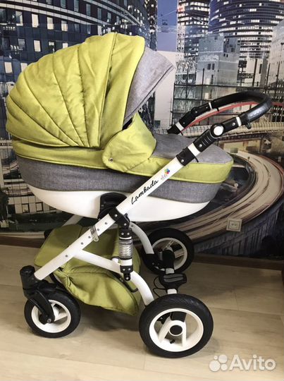 Коляска 2 в 1 lambada