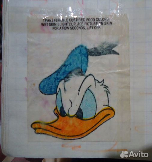 Вкладыши от жевачек,переводные этикетки,тату