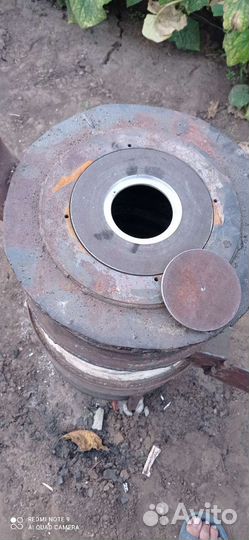 Печь на дровах