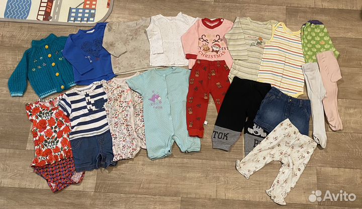 Вещи пакетом на девочку