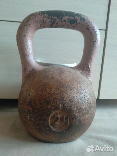 Гиря 24 кг СССР