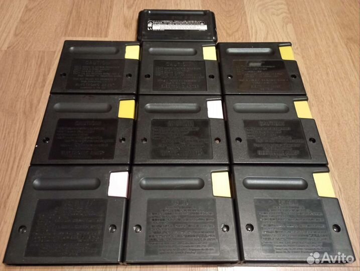 Катриджи sega лицензия