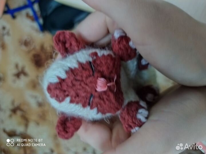 Котёнок Гав вязаная игрушка