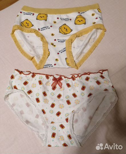 Трусы хлопок, 2 пары, новые