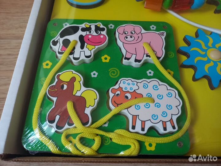 Игра развивающая бизиборд 