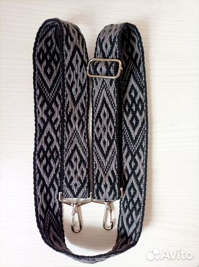 Пояс тканый на бердо