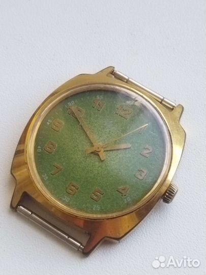 Часы луч позолоченные СССР тонкие 2209