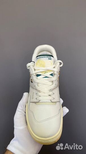 Кроссовки New Balance 550 green yellow