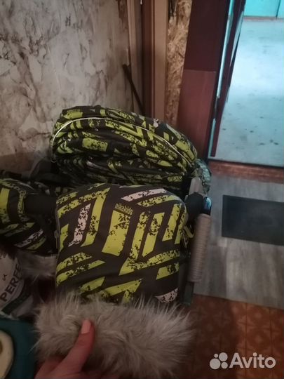 Детские санки коляска