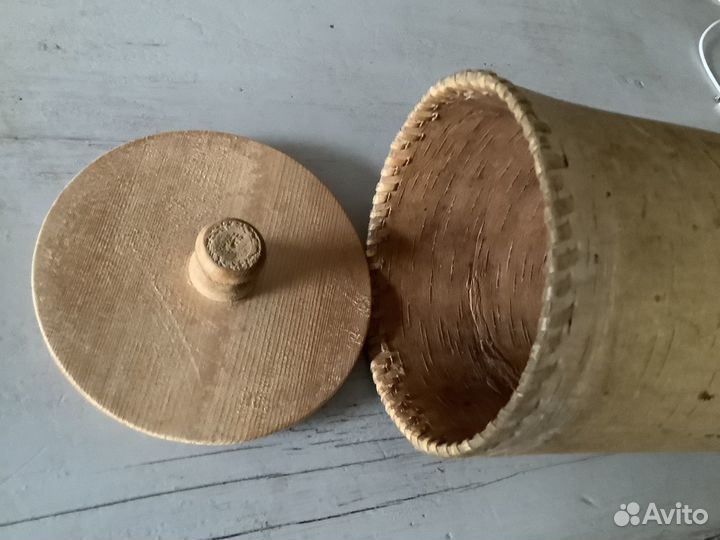 Туес берестовый большой