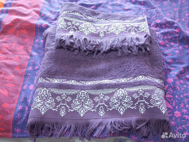 Махровые полотенца новые