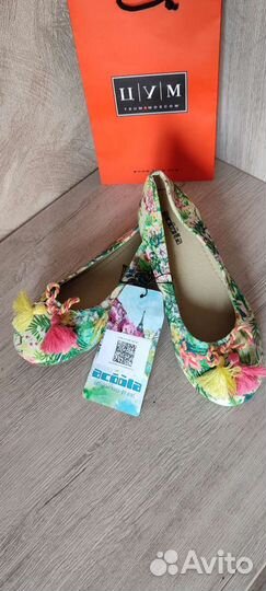 Балетки новые Acoola