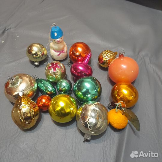 Новогодние игрушки СССР