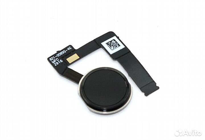 Шлейф кнопки Home iPad Pro 12.9 2017 черный