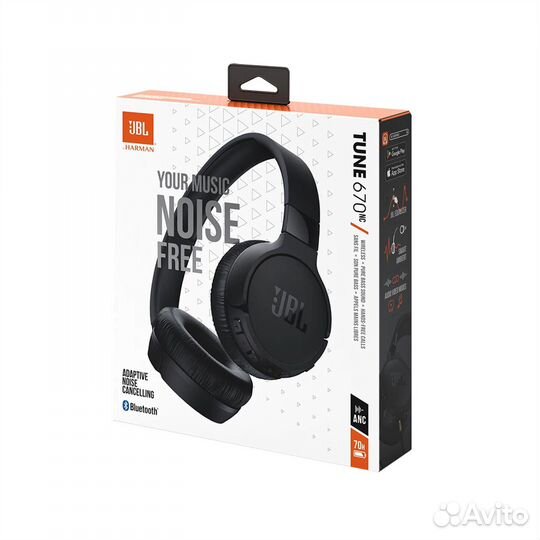 JBL Tune 670NC, черный новый / оригинал/ в наличии