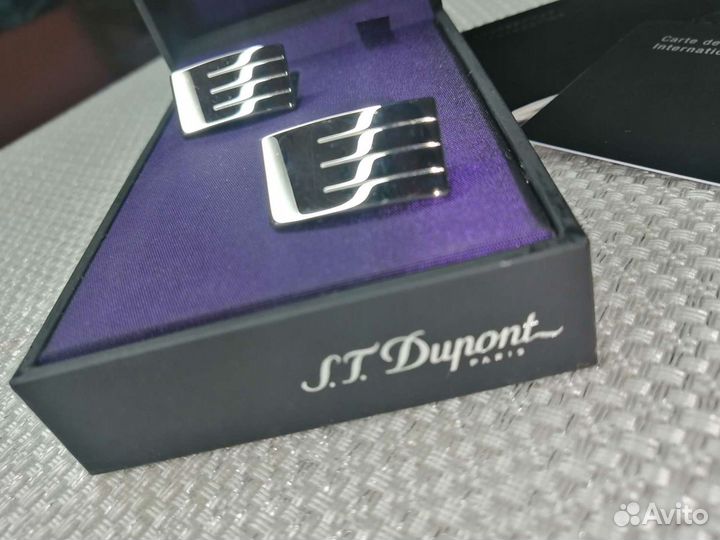 Запонки Dupont Paris