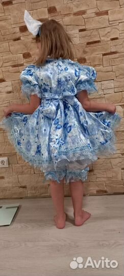 Новогодний костюм Мальвина, кукла