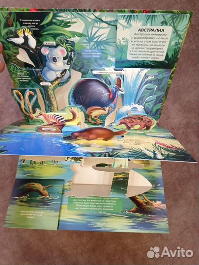 Книжка детская с объёмным рисунком