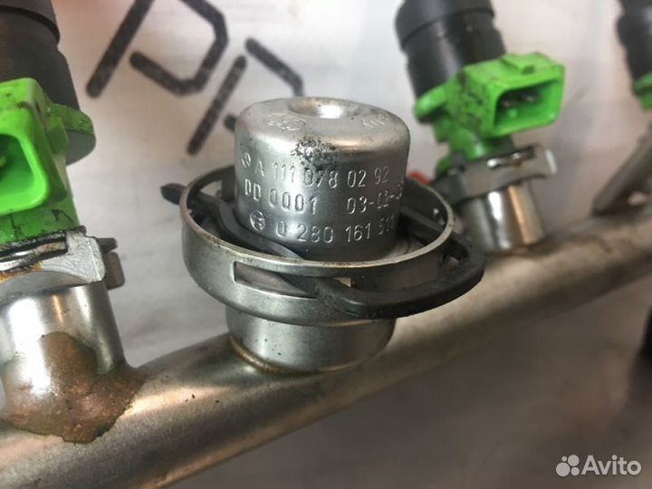 Топливная рампа Mercedes C-Class W203 M271 1.8I