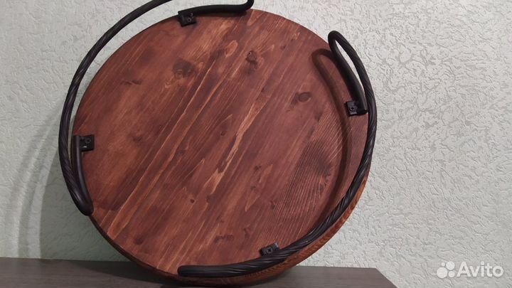 Большой деревянный поднос/подставка