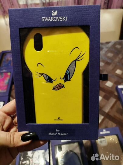 Чехол на iPhone и Samsung от swarovski