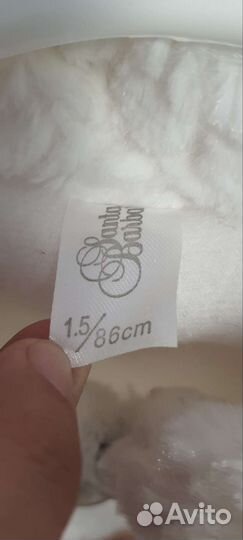 Меховая накидка для девочки 86