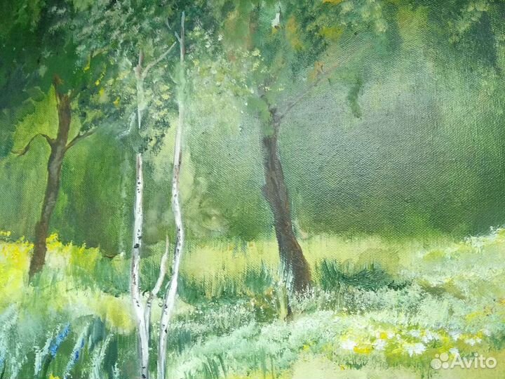 Картина маслом на холсте 