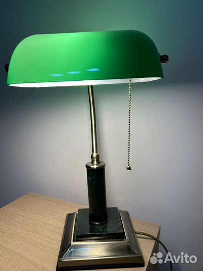 Лампа настольная банкир СССР