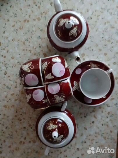 Чайный сервиз Дмитровский фарфор