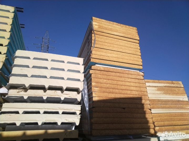 Сэндвич панели ппс