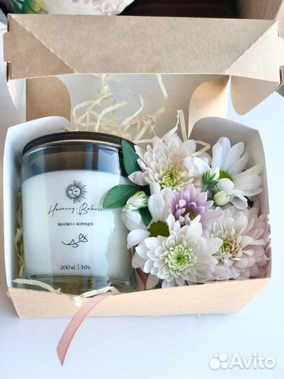 Свечи/подарки/подарочные боксы/наборы