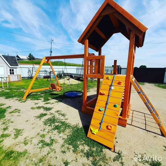 Детский спортивный игровой комплекс для улицы