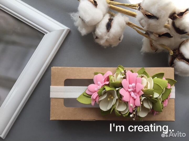 Повязка на голову для девочки