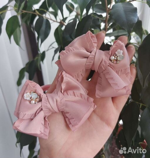 Школьные бантики ручной работы