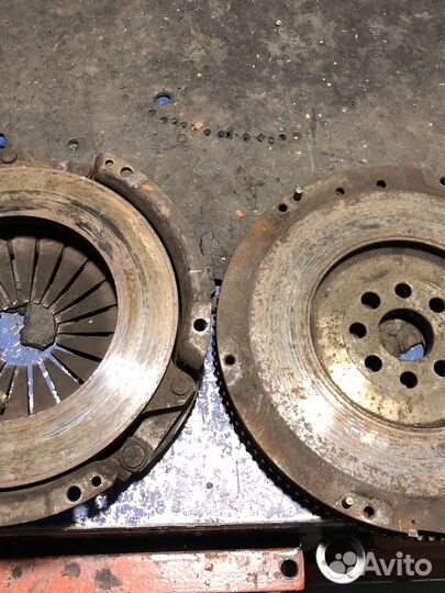 Маховик m30 одномассовый с корзиной