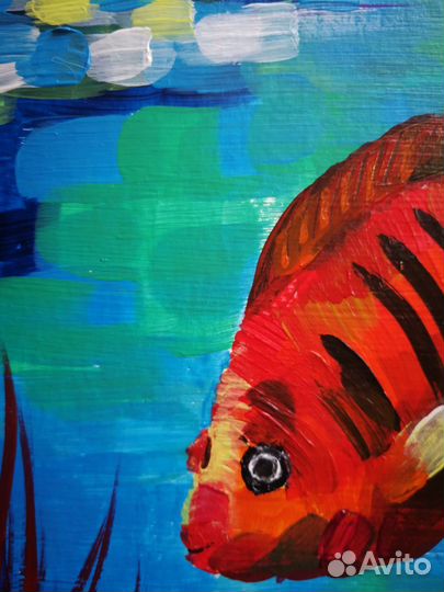 Картина Золотая рыбка