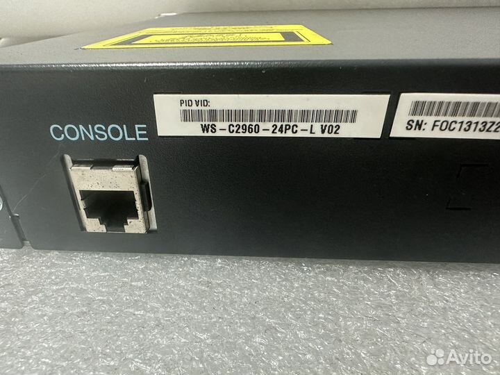 Коммутатор Cisco WS-C2960-24PC-L