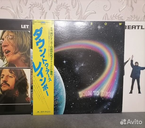 Lp Rainbow Down To Earth 1979 Polydor Japan Mint
