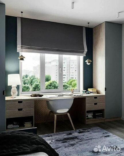 Детская зона с рабочим местом