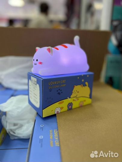 Ночник детский силиконовый 