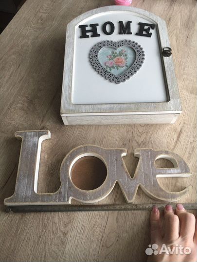 Ключница настенная и фоторамка